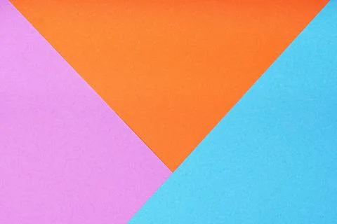 Colorful paper background with triangle pattern in 3 different colors Stock Photos