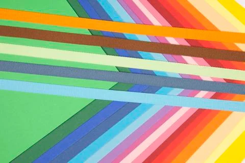 Colorful paper notes Stock Photos