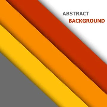 Colorful paper overlap layer for text and background design Stock Illustration