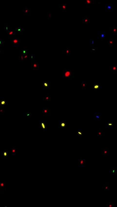 Colorful Paper Shoot Circle Shape, Colorful isolated confetti falling explo.. 動画素材 279150205