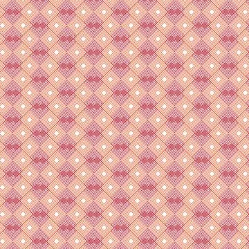 Colorful Parquet Pattern Design Background In Pink And Orange Color Illustrazione stock