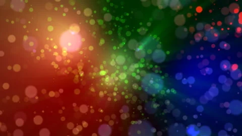 Colorful Particle background Stock Footage 100643523