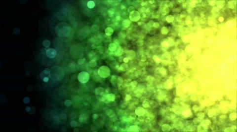 Colorful Particle Background - Loop Green Stock Footage 40709620