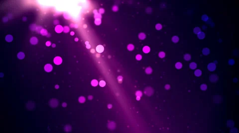 Colorful Particle Background - Loop, Purple Stock Footage 34185644