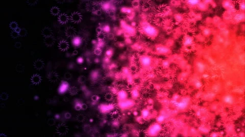 Colorful Particle Background - Loop Red Stock Footage 40713870