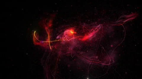 Colorful Particle Dynamic Background 1 Stock Footage 48053021