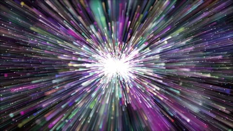 Colorful Particle Light Bloom 動画素材 335872994