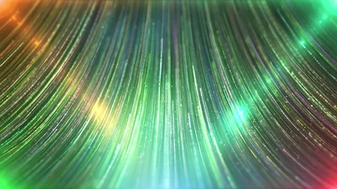 Colorful Particle Rays Rising 動画素材 336856754