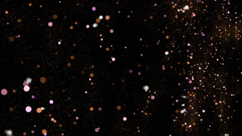 Colorful Particles Floating Flying Motion Cgi Abstract Background Stock Footage 86332072