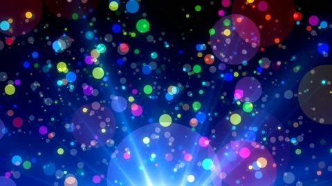 Colorful Particles Stock Footage 171942314