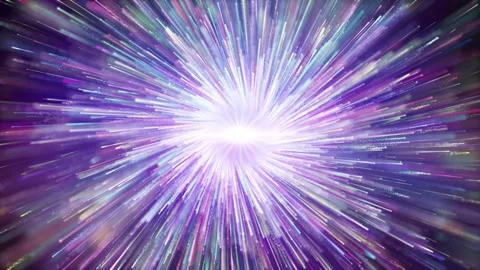 Colorful Particles Light Streaks 動画素材 337712820
