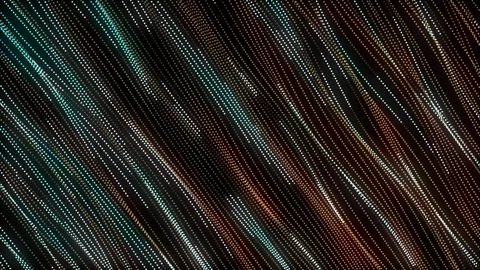 Colorful Particles Lines Loop Able Background Stock Footage 244897251