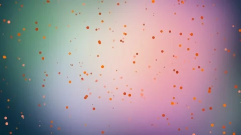 Colorful Particles Moving in Abstract Space. Stock Footage 329506441