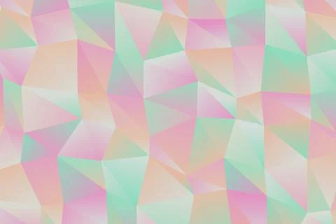 Colorful pastel geometric pattern with triangles and shapes Stock Photos