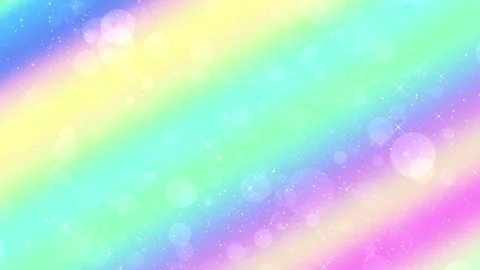 Colorful pastel glitter motion background rainbow gradients, glowing bokeh, and Stock Footage 340565002