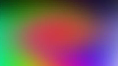 Colorful Pastel Gradient Background With Soft Blending Shades 库存插图