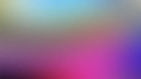 Colorful Pastel Gradient Background With Soft Blending Shades 库存插图