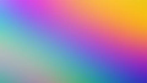Colorful Pastel Gradient Background With Soft Blending Shades Stock Illustration