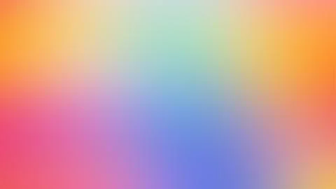Colorful Pastel Gradient Background With Soft Blending Shades Illustrazione stock