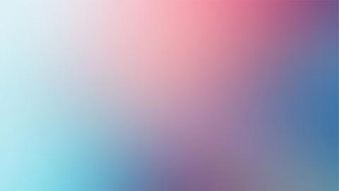 Colorful Pastel Gradient Background With Soft Blending Shades Stock Illustration