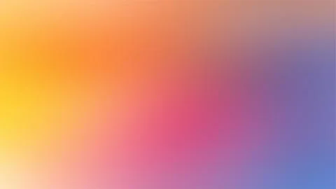 Colorful Pastel Gradient Background With Soft Blending Shades Stock Illustration