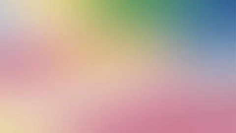 Colorful Pastel Gradient Background With Soft Blending Shades Illustrazione stock