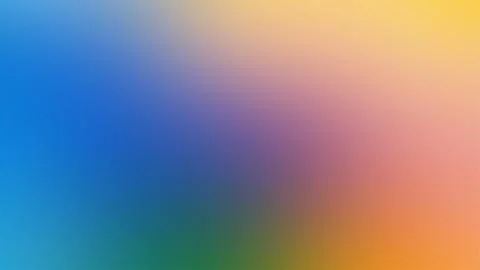 Colorful Pastel Gradient Background With Soft Blending Shades Stock Illustration