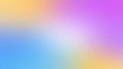 Colorful Pastel Gradient Background With Soft Blending Shades 库存插图