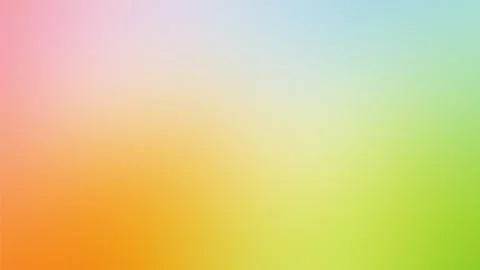 Colorful Pastel Gradient Background With Soft Blending Shades Stock Illustration