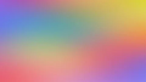 Colorful Pastel Gradient Background With Soft Blending Shades Stock Illustration