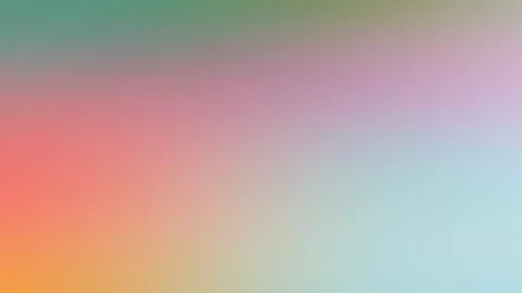 Colorful Pastel Gradient Background With Soft Blending Shades 库存插图