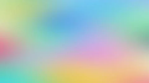 Colorful Pastel Gradient Background With Soft Blending Shades Stock Illustration