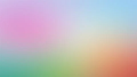 Colorful Pastel Gradient Background With Soft Blending Shades Stock Illustration