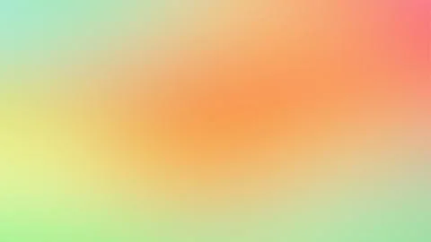 Colorful Pastel Gradient Background With Soft Blending Shades Stock Illustration