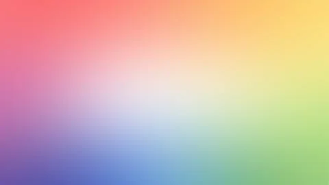 Colorful Pastel Gradient Background With Soft Blending Shades Stock Illustration