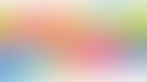 Colorful Pastel Gradient Background With Soft Blending Shades 库存插图
