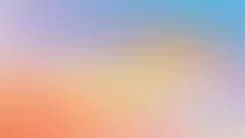 Colorful Pastel Gradient Background With Soft Blending Shades 库存插图