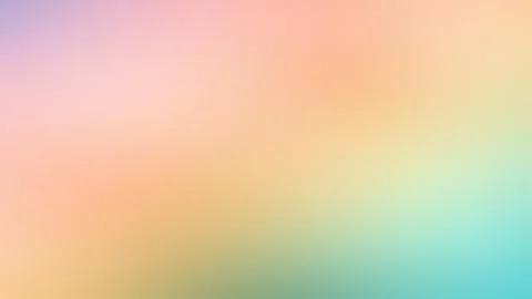 Colorful Pastel Gradient Background With Soft Blending Shades Illustration