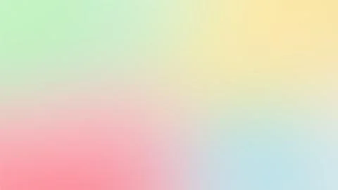 Colorful Pastel Gradient Background With Soft Blending Shades 库存插图