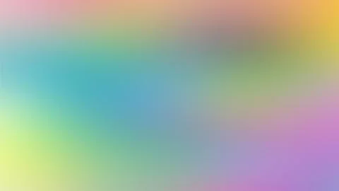 Colorful Pastel Gradient Background With Soft Blending Shades 库存插图