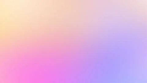 Colorful Pastel Gradient Background With Soft Blending Shades Stock Illustration