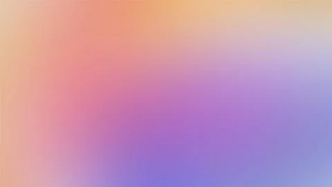 Colorful Pastel Gradient Background With Soft Blending Shades 库存插图