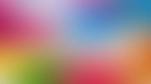 Colorful Pastel Gradient Background With Soft Blending Shades 库存插图
