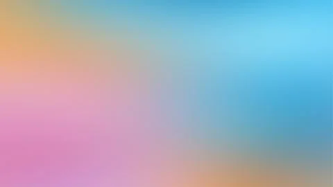 Colorful Pastel Gradient Background With Soft Blending Shades Illustration