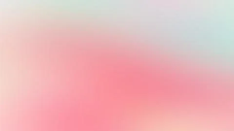 Colorful Pastel Gradient Background With Soft Blending Shades 库存插图