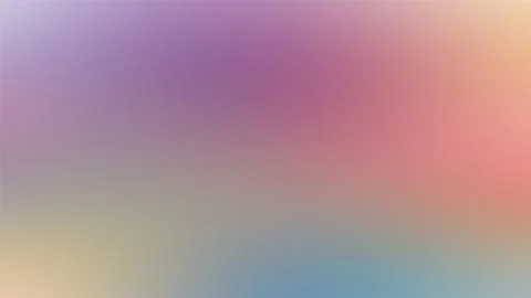 Colorful Pastel Gradient Background With Soft Blending Shades 库存插图