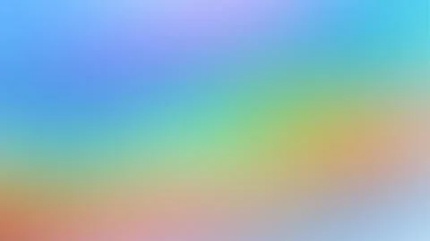 Colorful Pastel Gradient Background With Soft Blending Shades Stock Illustration
