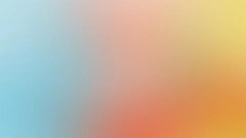 Colorful Pastel Gradient Background With Soft Blending Shades Illustration