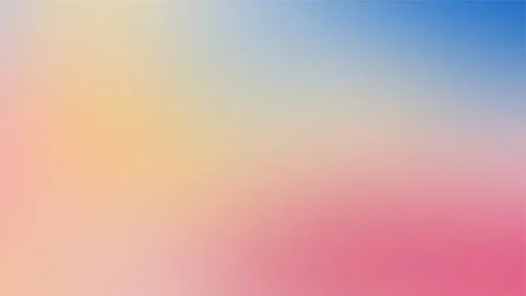 Colorful Pastel Gradient Background With Soft Blending Shades Illustrazione stock