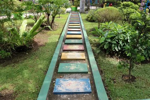 Colorful path Stock Photos